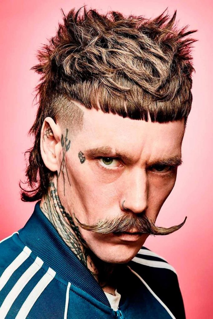 Mullet French Croptop #frenchcrop #croppedhaircut #croptopfade