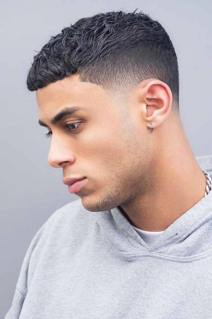 Crop Top Taper #frenchcrophaircut #frenchcrop #croptop