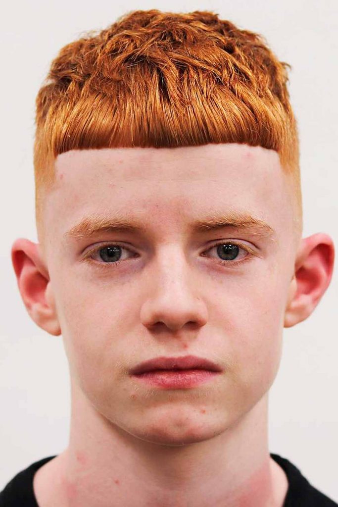 Clean Blunt Bang #frenchcrop #croppedhaircut #croptopfade