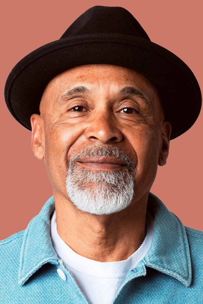 Silver Goatee #goatee #goateebeard #goatees