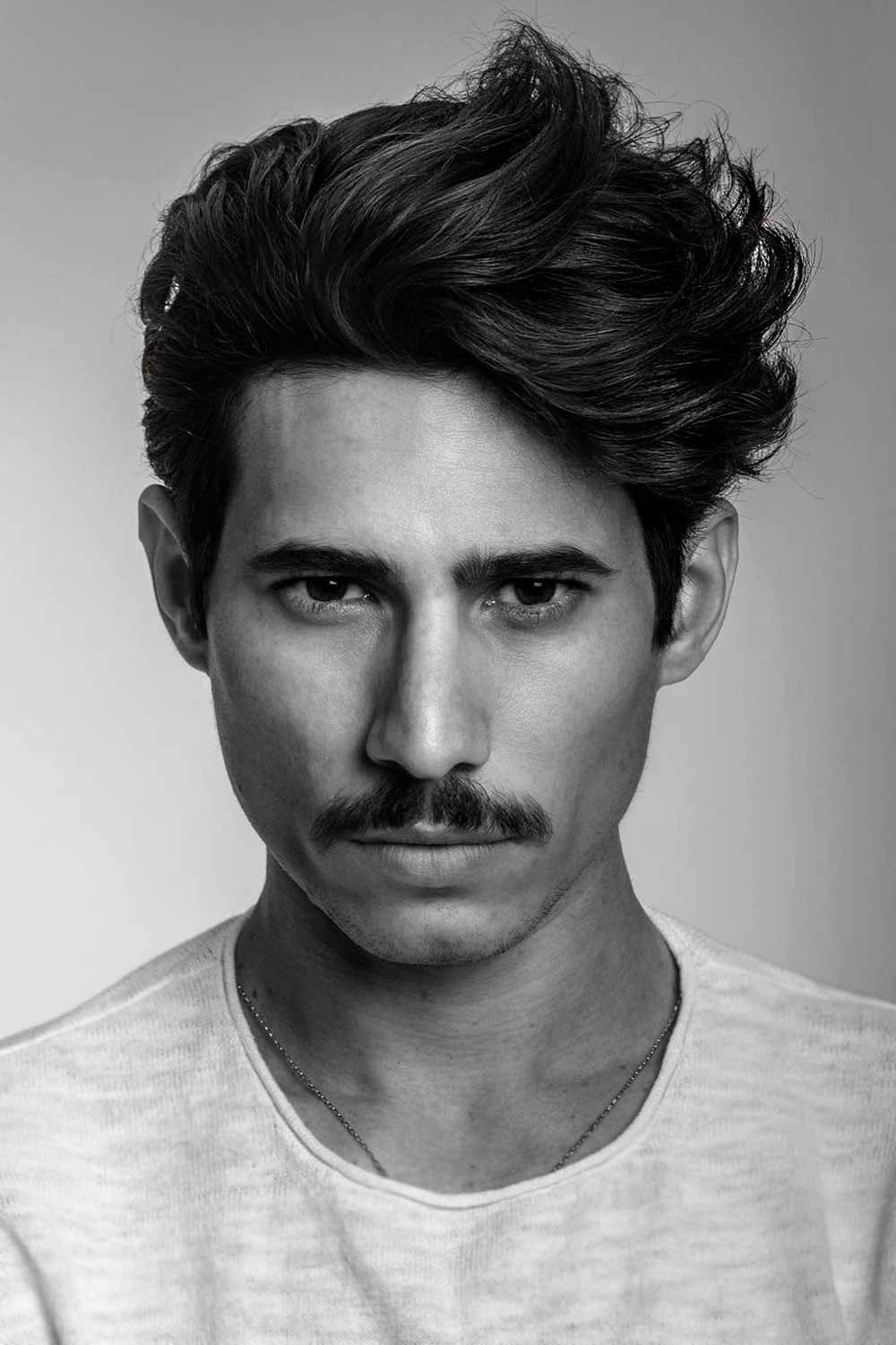 Hairstyles For Wavy Hair #hairtypes #hairtypesmen