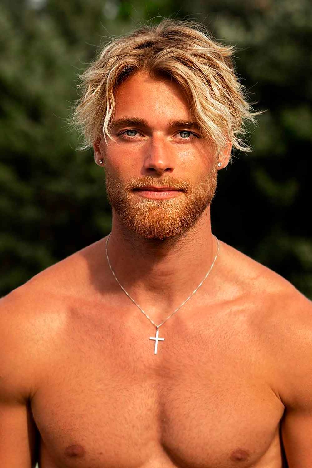 Hairstyles For Wavy Hair Men #hairtypes #hairtypesmen