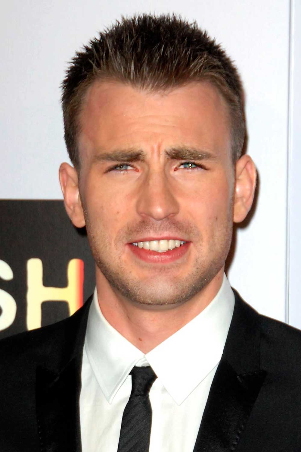 Number 7 Haircut Chris Evans #haircutnumbers #hairclippersizes