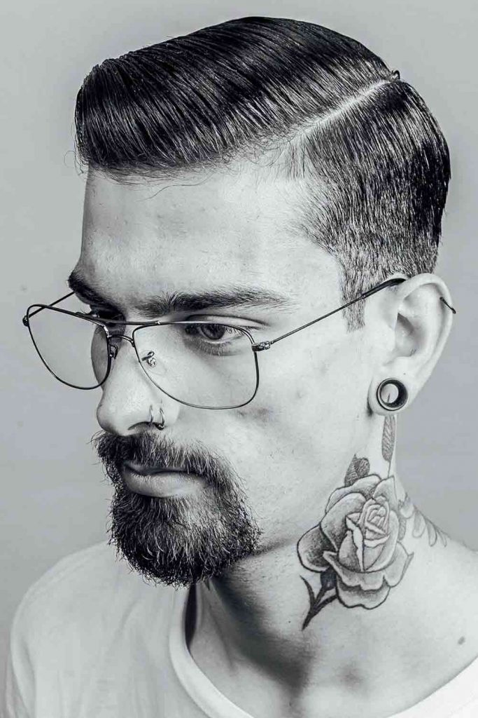 Classy Side Part Haircuts For Men Thick Hair #thickhairmen #haircutsformenwitjthickhair