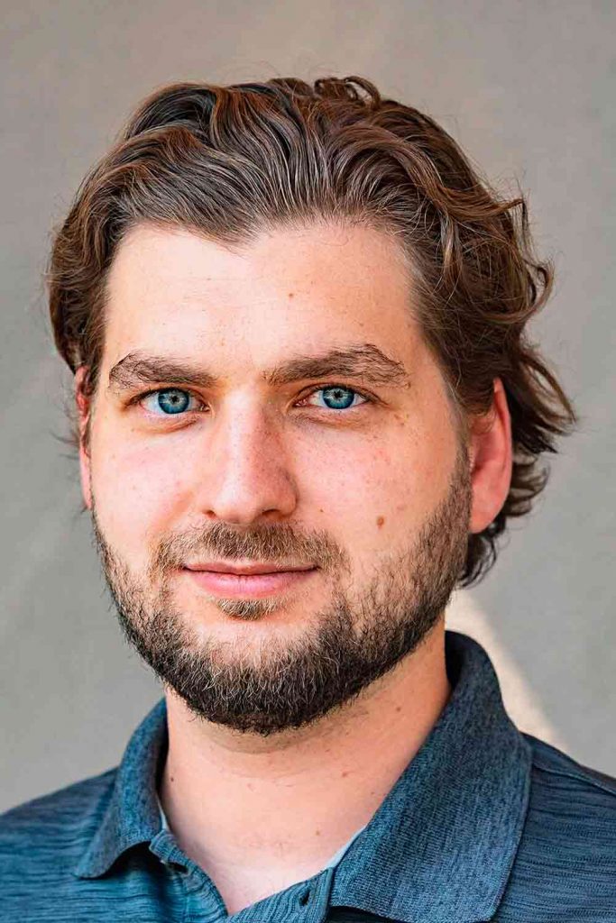 Classic Loose Sweep Back #thickhairmen #haircutsformenwitjthickhair