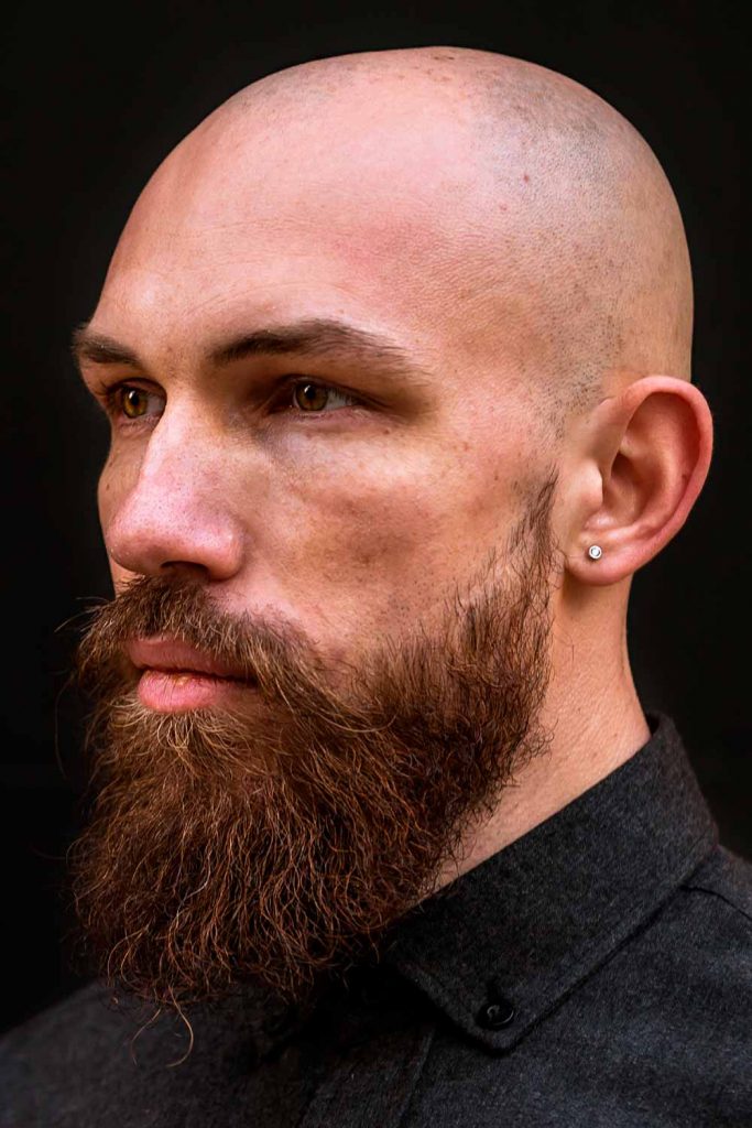 Clean Shave For A Big Forehed #bigforeheadhairstyles #bigforeheadhairstylesformen