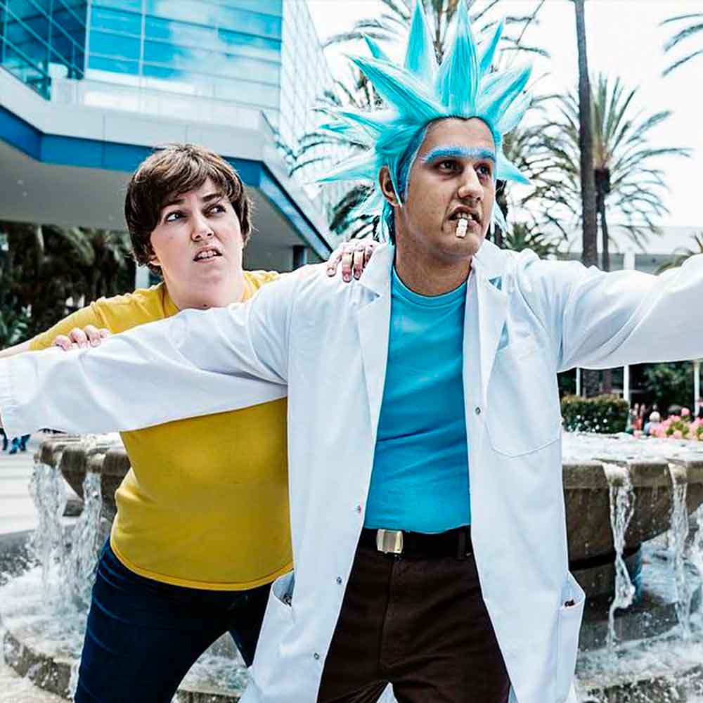 Rick and Morty #menshalloweencostumes #haloweencostumeideasmen #halloweencostumes