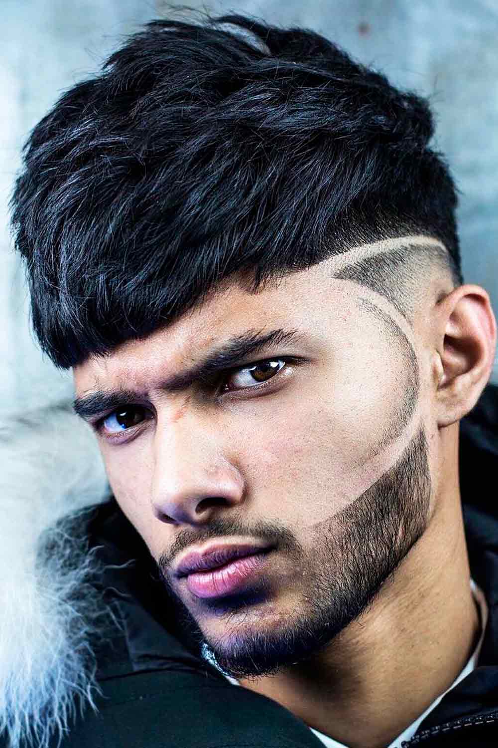 Beard with Designs #beardstyles #mensbeards #beard