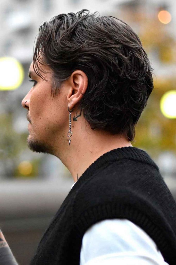 Layered Waves #slickbackhair #slickedbackhair