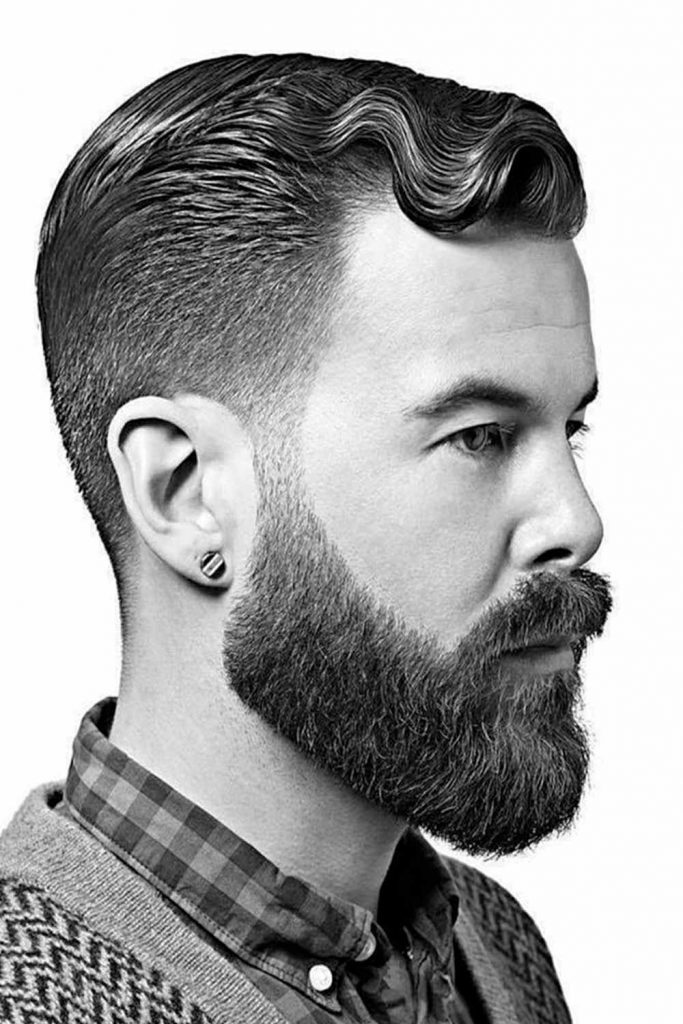 Slicked Back Curly Hair #slickback #slickbackhair #slickbackhairmen #slickedbackhairstyles