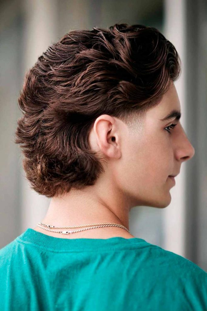 Combed Back Hair #slickback #slickbackhair #slickbackhairmen #slickedbackhairstyles