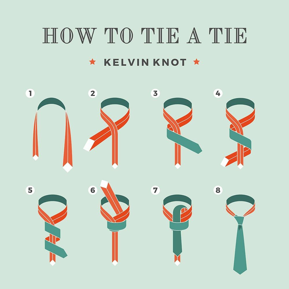 Kelvin Knot #tieatie #howtotieatie