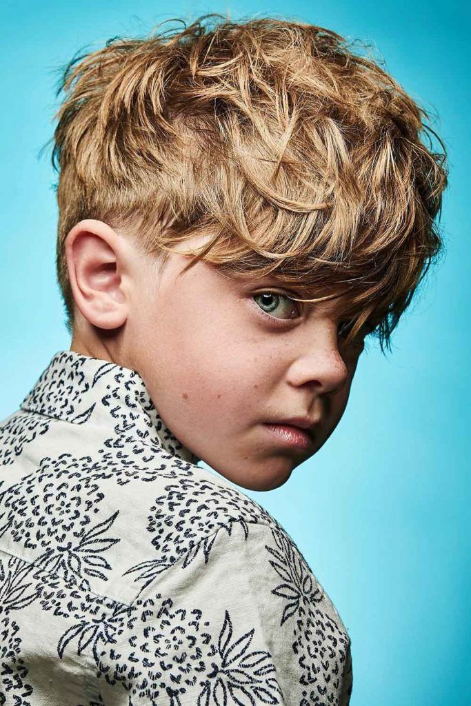Layered Fringe Sun's Hairstyle #todlerhaircut #boyshaircuts #littleboyhaircuts