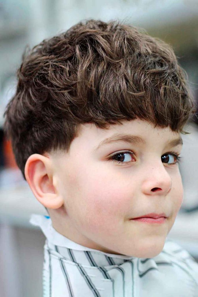 Beach Waves Cute Kid Hairstyles #toddlerhaircuts #lottleboyhaircuts #boyshaircuts #haircutsforboys