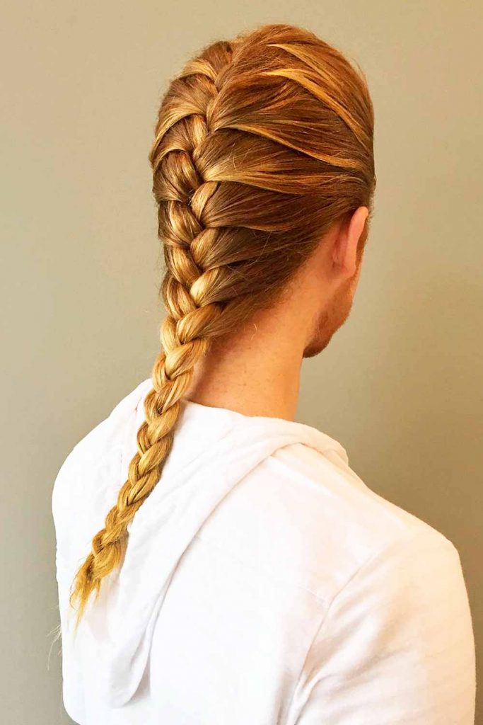 Long Braid #longhairstylesformen #menslonghairstyles #longhairmen #menwithlonghair