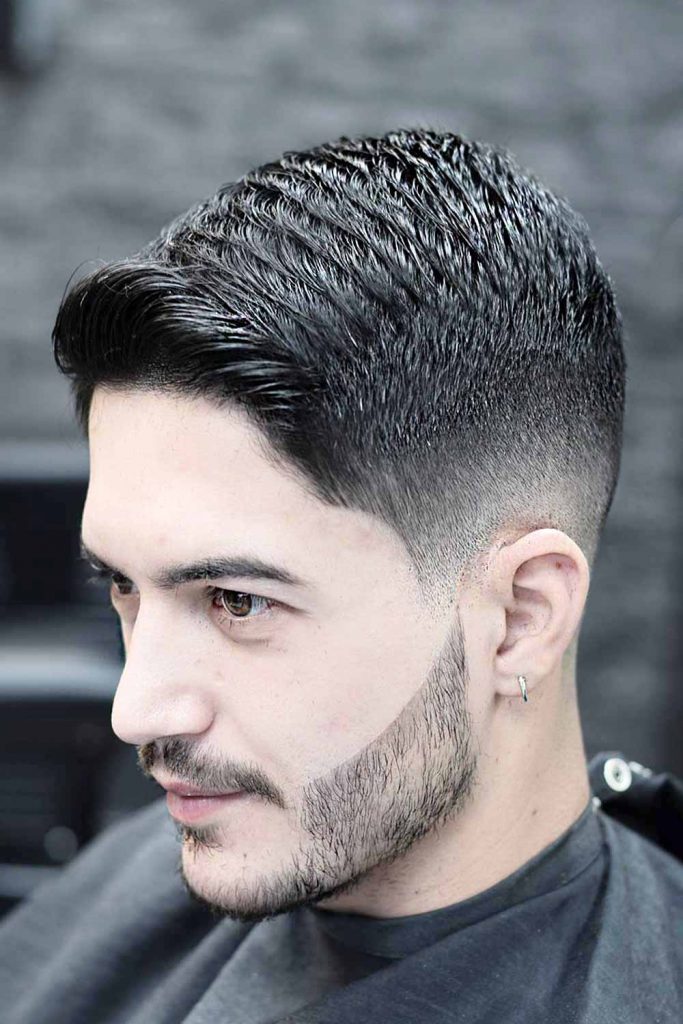 Slick Comb-Over #lowfade #lowfadehaircut