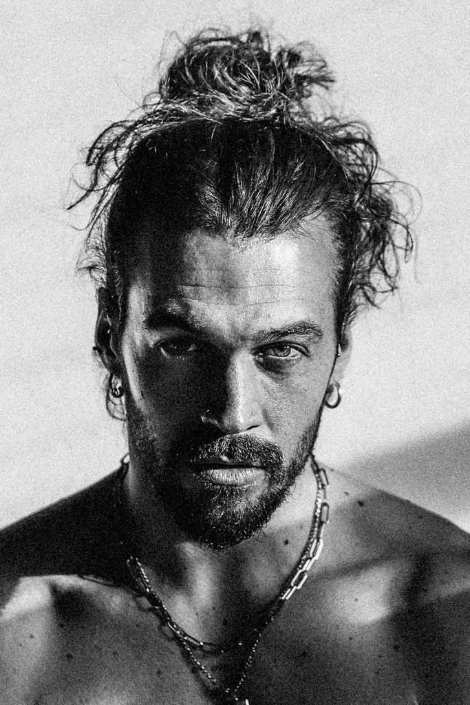 High Bun #manbun #menbun #mansbun 