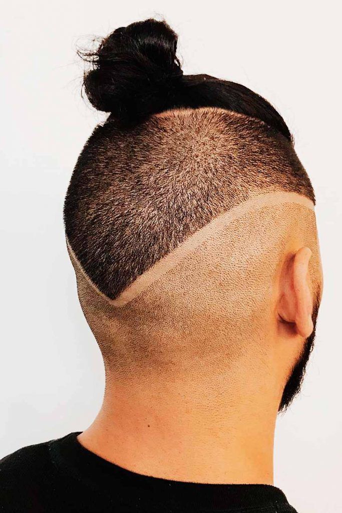 Undercut Design #manbun #menbun #manbuns #mensbun