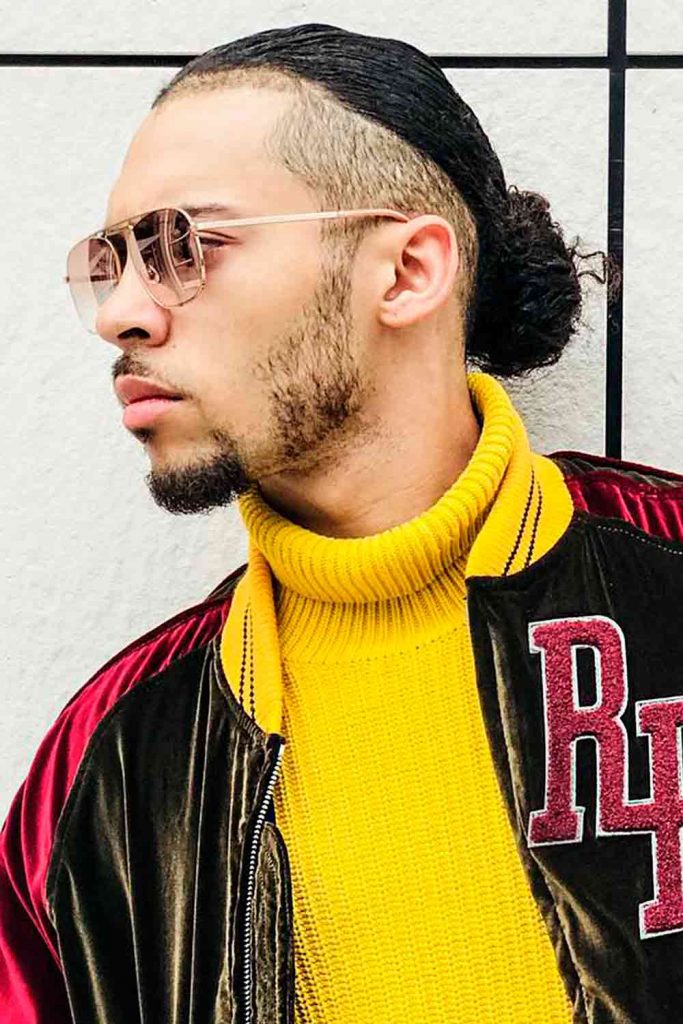 Undercut Man Bun #manbun #menbun #mansbun 