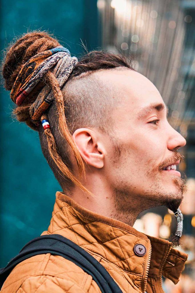 Dreaded Bun #manbun #menbun #manbuns #mensbun