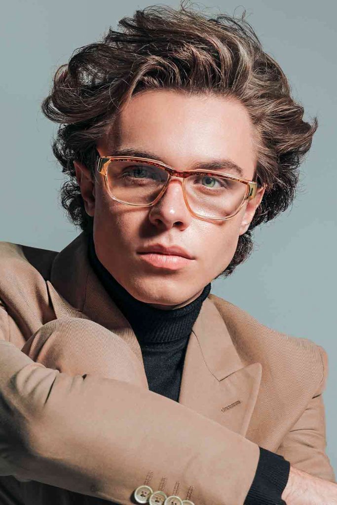 Blowout Medium Mens Haircuts #mediumhairmen #mediumhaircutsformen #mensmediumhairstyles #mediumlengthhairstylesformen