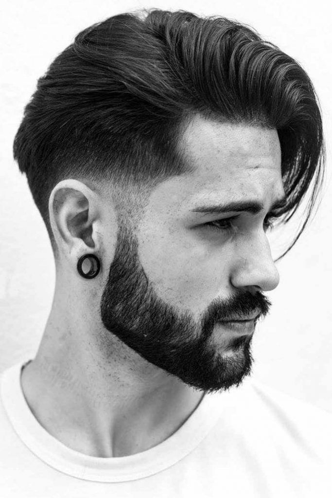 Subtle Part #mediumlengthhairstylesformen #mensmediumhairstyles #mensmediumlengthhair #mediumhairmen