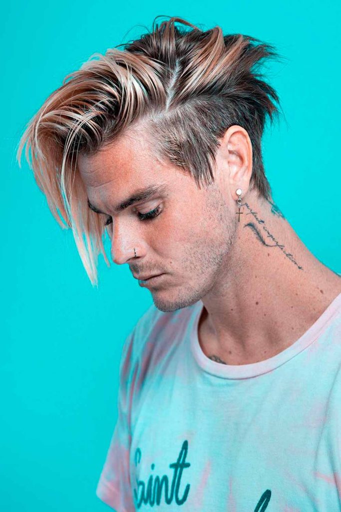 Long Fringe Undercut Mid Length Hair Men #mensmediumhaircuts #mediumlengthhairstylesformen #mensmediumhairstyles