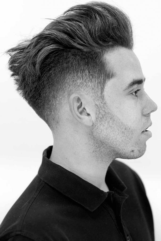 Pompadour Mens Hairstyles For Thin Hair #menshairstylesforthinhair #thinhairmen