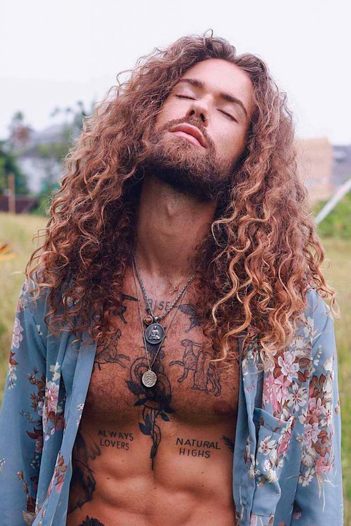 Wearing mens long hairstyles is no joke! #longhairstylesformen #menslonghairstyles #longhairmen #menslonghair