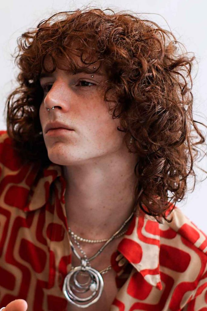 80s Inspired Shape #longhairstylesformen #menslonghairstyles #longhairmen