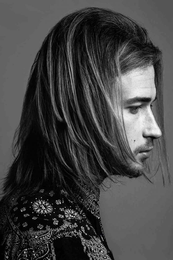 Layered Haircut #longhairstylesformen #menslonghairstyles #longhairmen