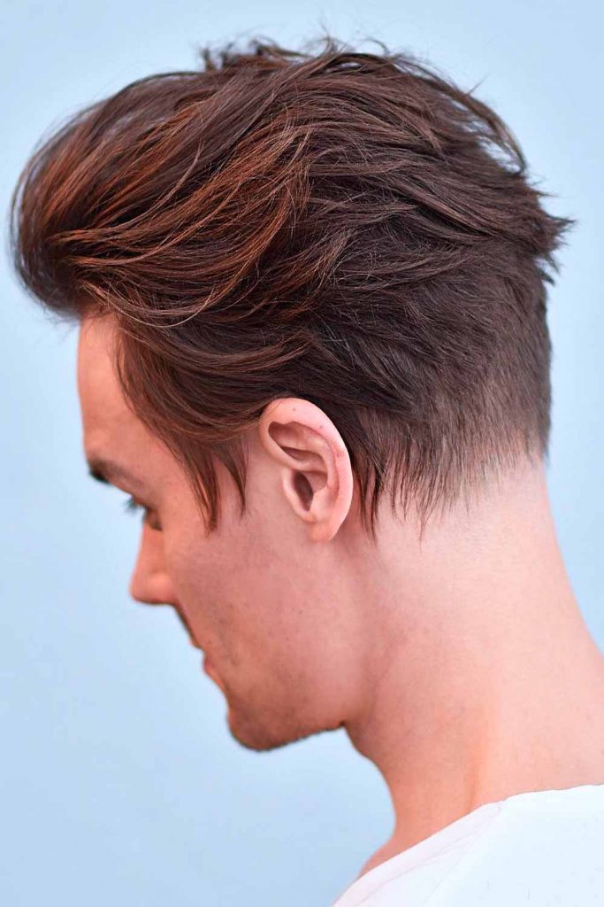 Blown Dry Hairstyle #mensmediumhaircuts #mediumlengthhairstylesformen #mensmediumhairstyles