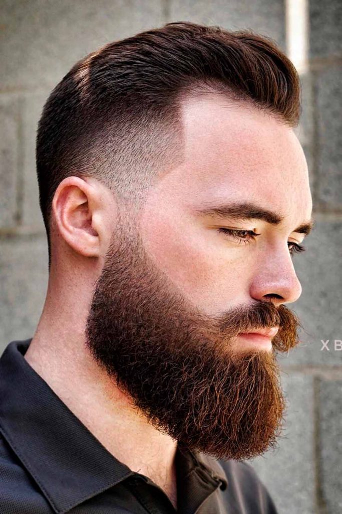 Mid Fade With Beard #midfade #midhaircut #fade