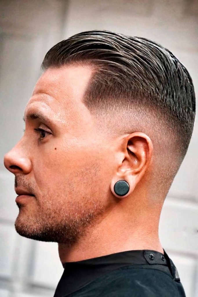 Mid Fade Straight Hair #midfade #midhaircut #fade