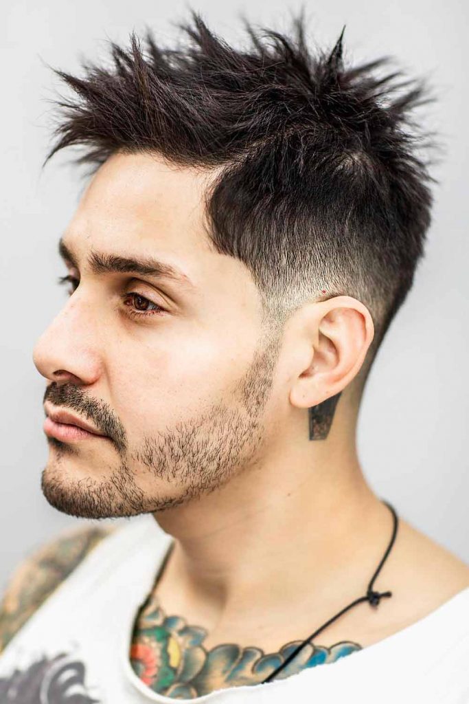 Mid Drop Fade & Spikes #midfadehaircut #midfade #fadehaircut #fade