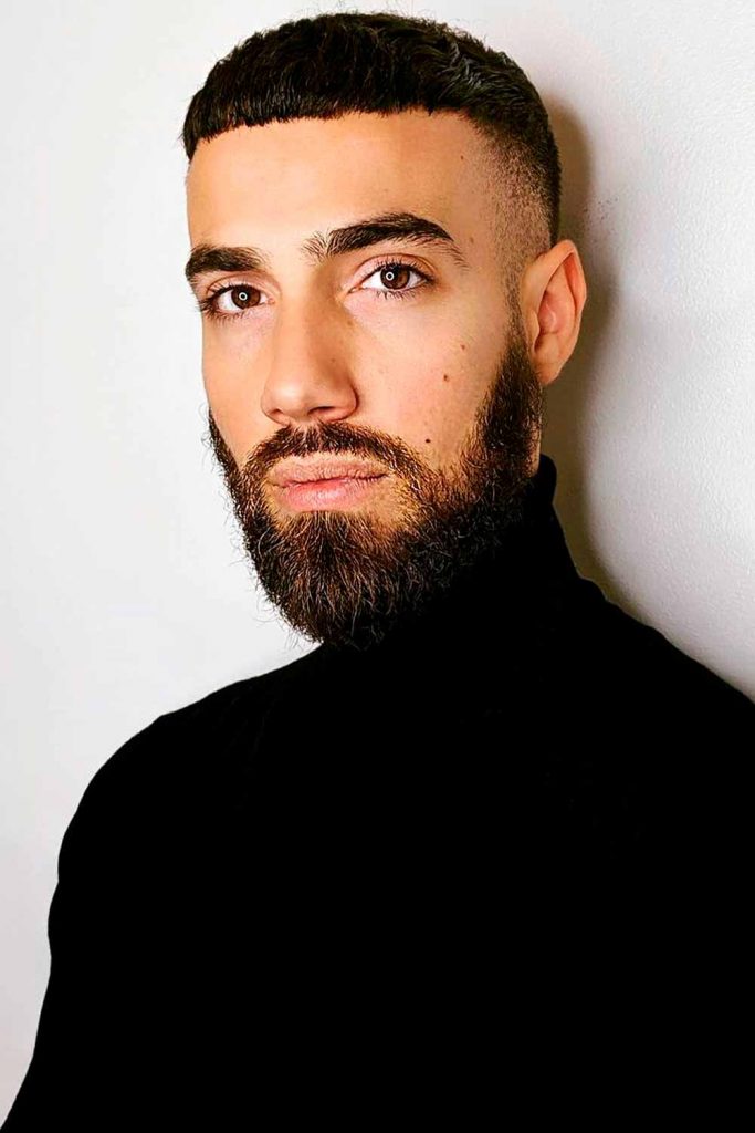 Cropped Bang #militaryhaircut #armyhaircut