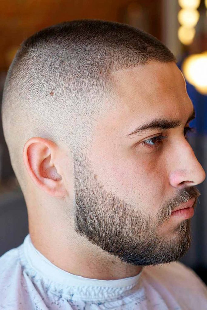 Buzz Cut Men #militaryhaircut #shorthaircuts #militaryhaircutsmen