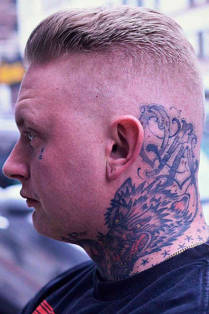 The Swept Back Military Cut #militaryhaircut #shorthaircuts #militaryhaircutsmen