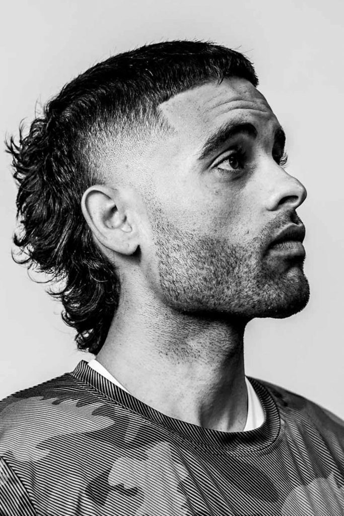 Buzz Cut Fade New Style Mullet #modernmullet #mullethaircut #mulletmen #mensmullet #mulletformen #mulletfade