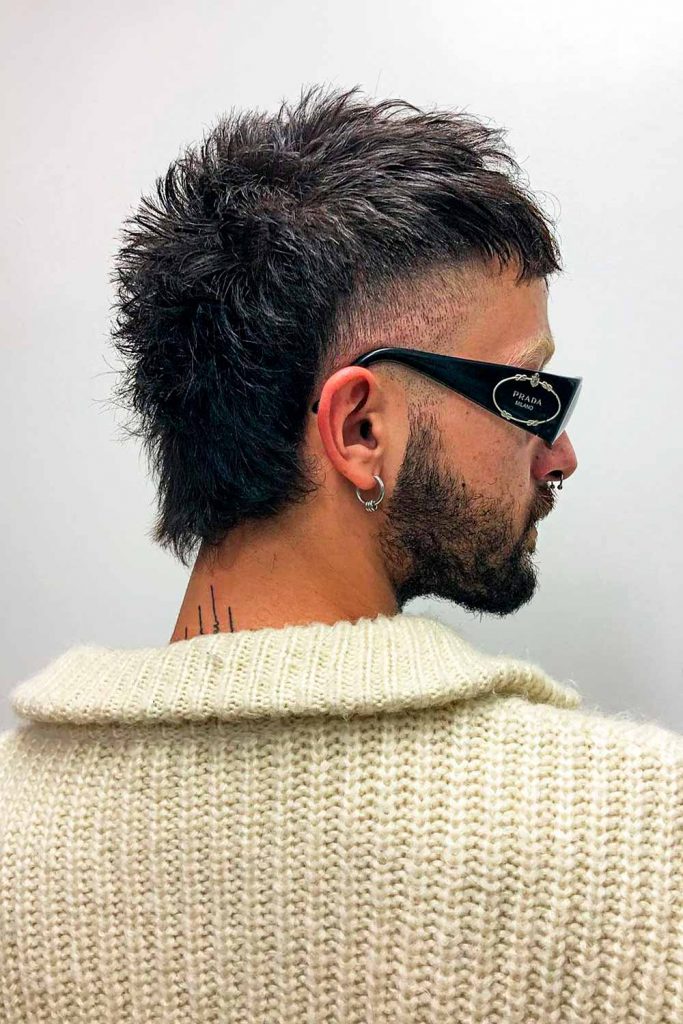 Spiky Mens Mullet 2023 #modernmullet #mullethaircut #mulletmen #mensmullet #mulletformen #mulletfade
