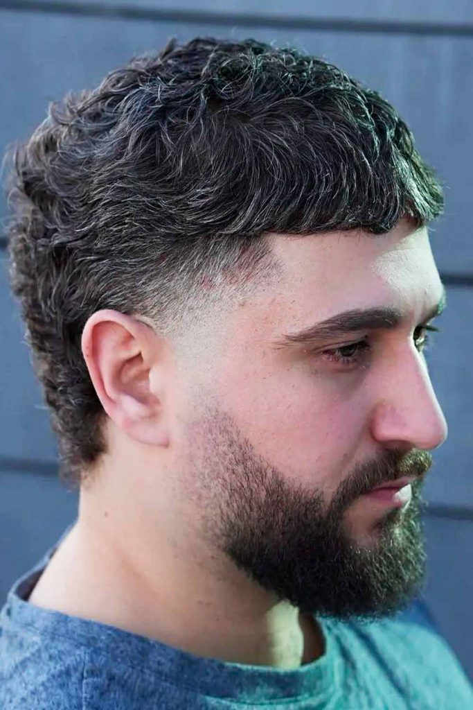 Drop Fade Mullet #mullet #mulletfade #fadedmullet #mensmullet #mulletmen