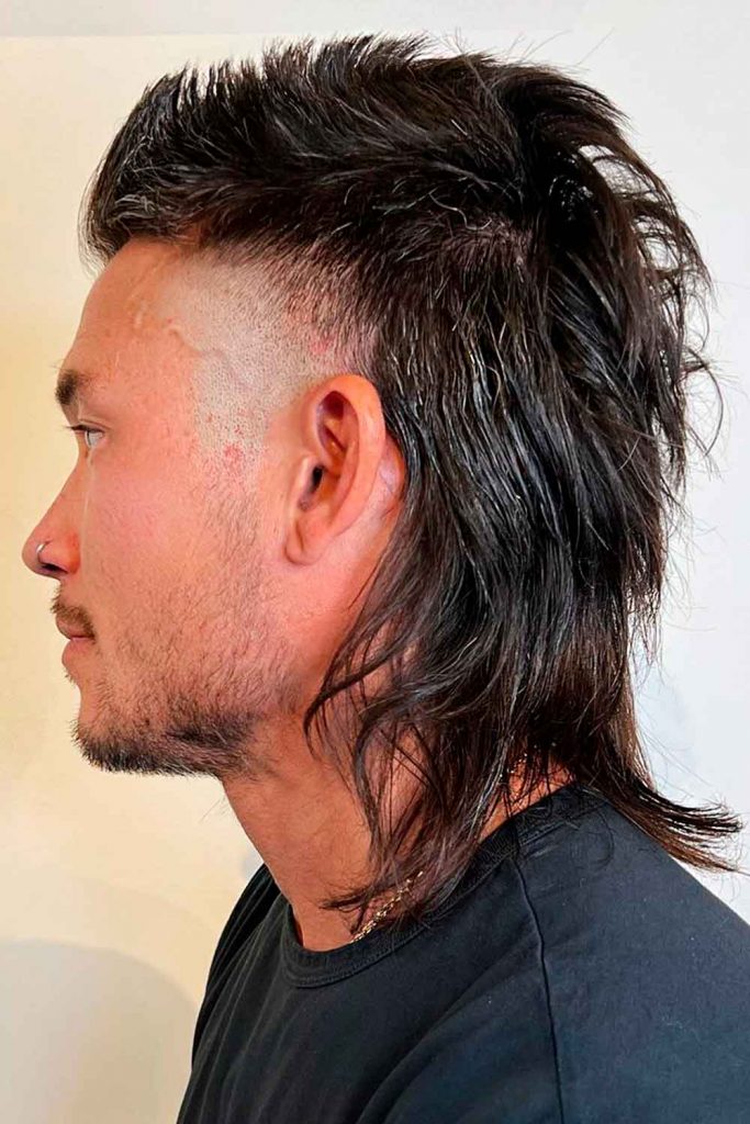 Asian Mullet #mullet #mullethaircut #mulletmen #mensmullet