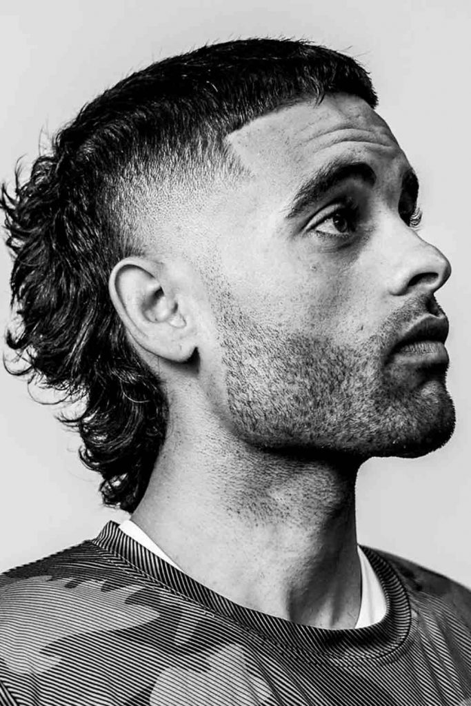 Mullet Buzz Cut #mullet #mullethaircut #mulletmen #mensmullet