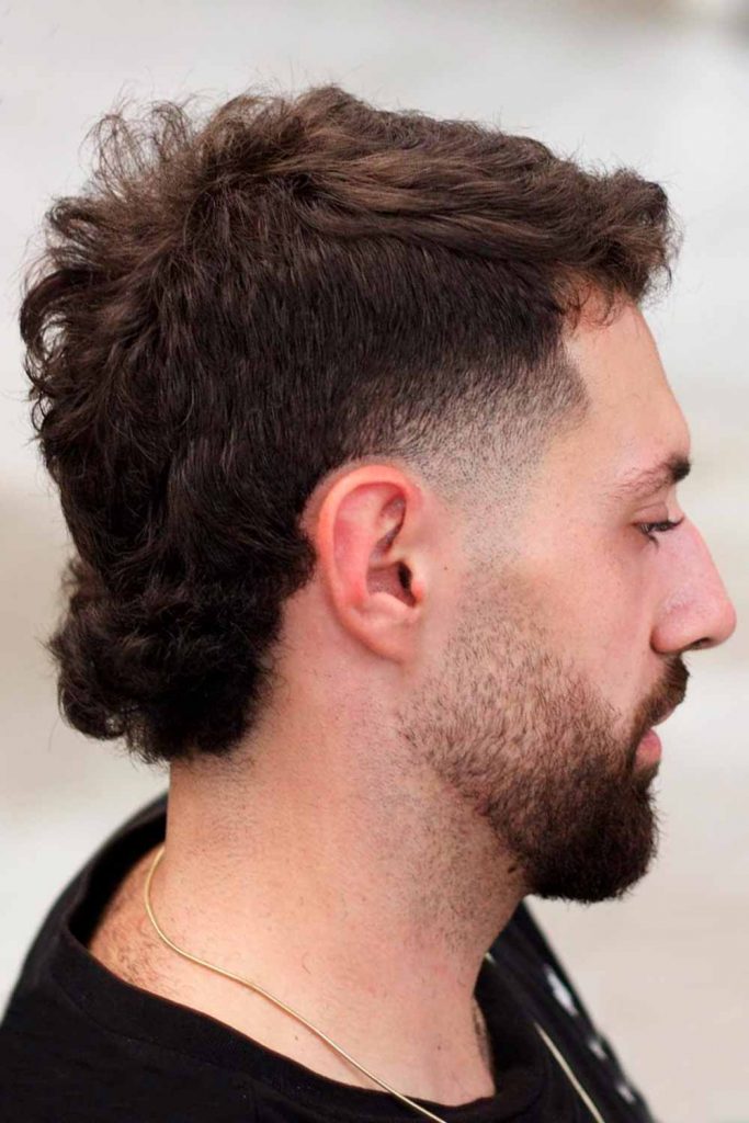 High Taper Mullet #mullet #mullethaircut #mullethair #mensmullet