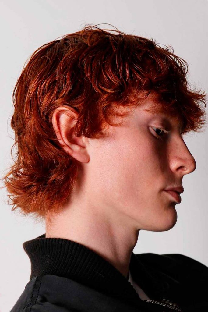 Fluffy Mullet #mullet #mullethaircut #mulletmen #mensmullet