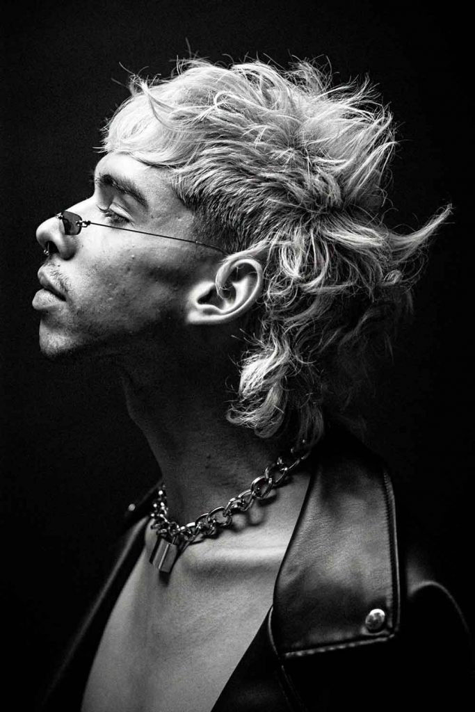 Mens Wolf Cut #mullet #mullethaircut #mullethair #mensmullet