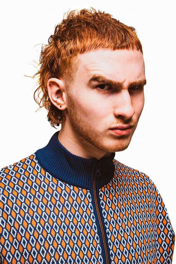 Faded Mullet #mullet #mullethaircut #mullethair #mensmullet