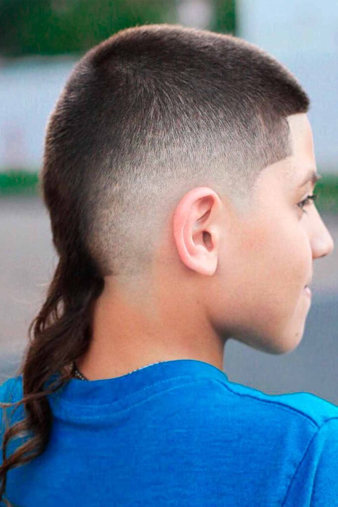 Long Curly Rat Tail 