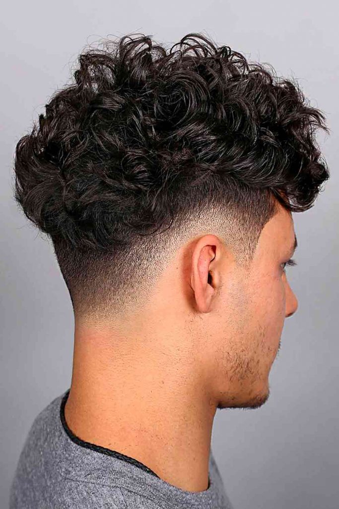 Drop Fade Long Top #curlyhairmen #shortcurlyhairstyles #curlyhairstylesformen #menwithcurlyhair