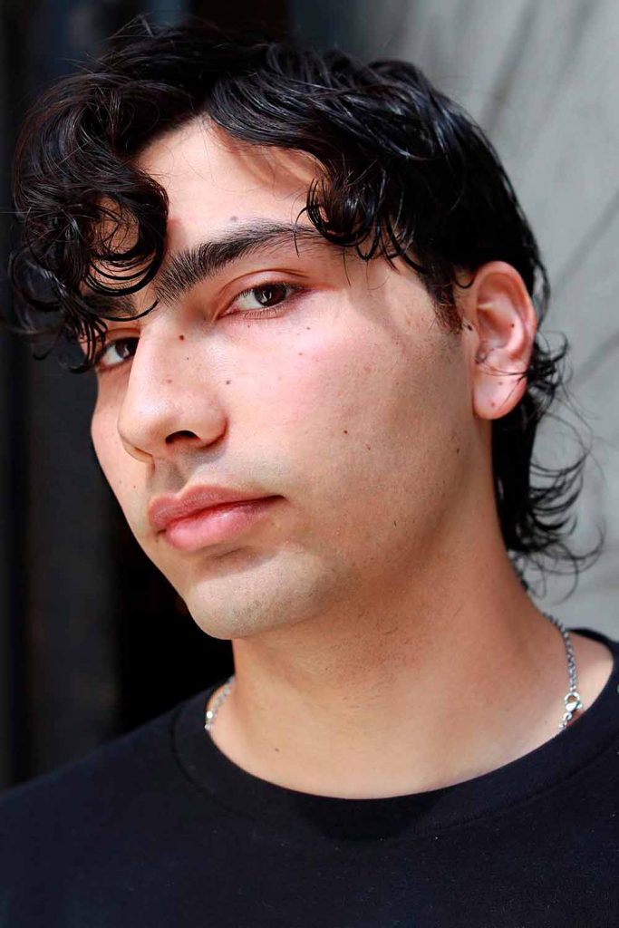 Wet & Short Curly Hair #curlyhairmen #shortcurlyhairstyles #curlyhairstylesformen #menwithcurlyhair